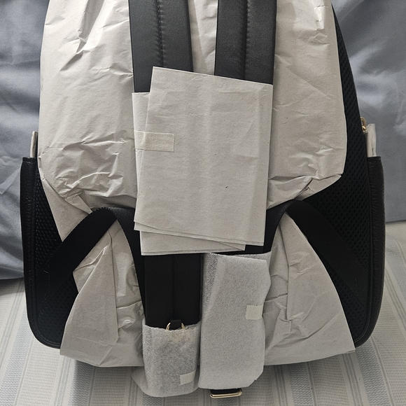 Coach Black Leather Backpack - Picture 4 of 14